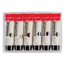 Amsterdam Standard Series Acrylics - Pearl, Set of 6, 20 ml Tubes
