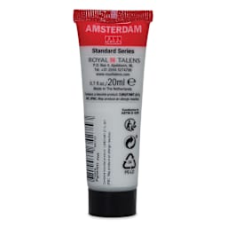 Amsterdam Standard Series Acrylic - Titanium White, 20 ml Tube back