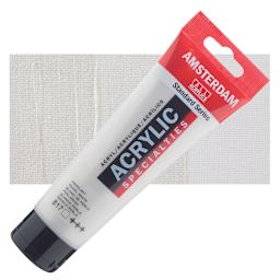 Amsterdam Standard Series Acrylic Paint - Pearl White, 120 ml tube and swatch