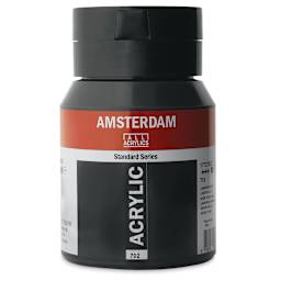 Amsterdam Standard Series Acrylic  Lamp Black, 500 ml, Bottle