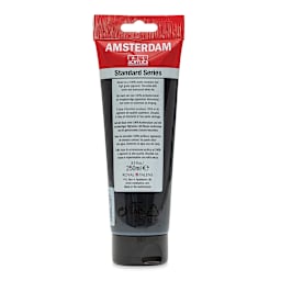 Amsterdam Standard Series Acrylic - Oxide Black, 250 ml Tube back