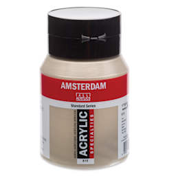 Amsterdam Standard Series Acrylic - Metallic Pewter, 500 ml bottle