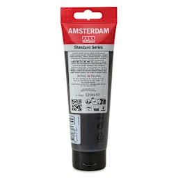 Amsterdam - Metallic Black, 120 ml tube, back