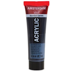 Amsterdam Standard Series Acrylic - Paynes Gray, 20 ml Tube