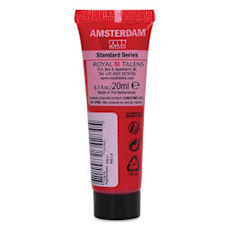 Amsterdam Standard Series Acrylic - Carmine, 20 ml Tube back