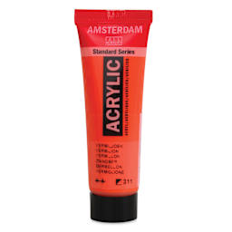 Amsterdam Standard Series Acrylic - Vermilion, 20 ml Tube