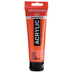 Amsterdam Standard Series Acrylic - Vermilion, 120 ml tube