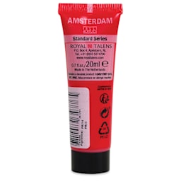 Amsterdam Standard Series Acrylic - Naphthol Red Deep, 20 ml Tube back