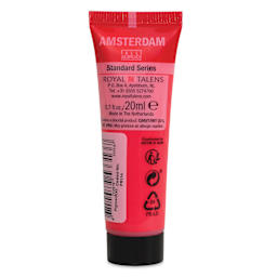Amsterdam Standard Series Acrylic - Metallic Red, 20 ml Tube back