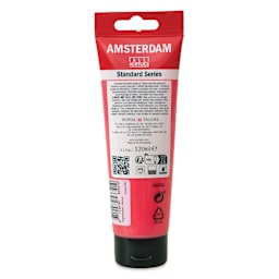 Amsterdam - Metallic Red, 120 ml tube, back