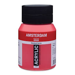 Amsterdam Standard Series Acrylic - Transparent Red Medium, 500 ml bottle