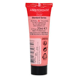 Amsterdam Standard Series Acrylic - Venetian Rose, 20 ml Tube back