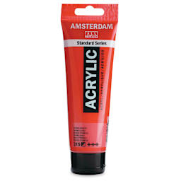 Amsterdam Standard Series Acrylic - Pyrrole Red, 120 ml Tube