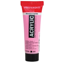 Amsterdam Standard Series Acrylic - Quinacridone Rose Light, 20 ml Tube
