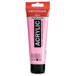 Amsterdam Standard Series Acrylic - Quinacridone Rose Light, 120 ml Tube