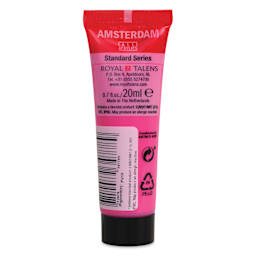 Amsterdam Standard Series Acrylic - Quinacridone Rose, 20 ml Tube back