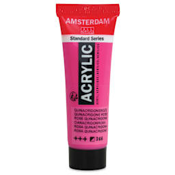 Amsterdam Standard Series Acrylic - Quinacridone Rose, 20 ml Tube