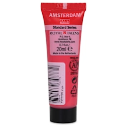 Amsterdam Standard Series Acrylic - Permanent Red Purple, 20 ml Tube back