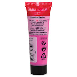 Amsterdam Standard Series Acrylic - Permanent Red Violet Light, 20 ml Tube back