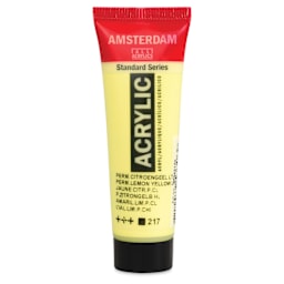 Amsterdam Standard Series Acrylic - Permanent Lemon Yellow Light, 20 ml Tube