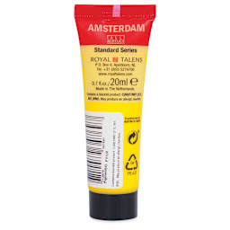 Amsterdam Standard Series Acrylic - Transparent Yellow Medium, 20 ml Tube back