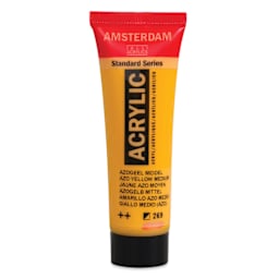 Amsterdam Standard Series Acrylic - Azo Yellow Medium, 20 ml Tube
