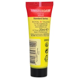 Amsterdam Standard Series Acrylic - Metallic Yellow, 20 ml Tube back