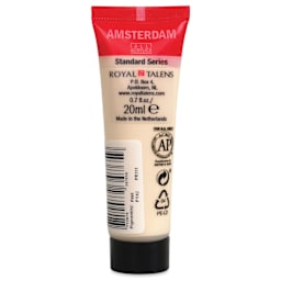 Amsterdam Standard Series Acrylic - Naples Yellow Red Light, 20 ml Tube back