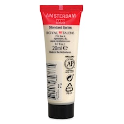 Amsterdam Standard Series Acrylic - Naples Yellow Light, 20 ml Tube back