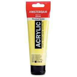 Amsterdam Standard Series Acrylic - Nickel Titanium Yellow, 120 ml Tube