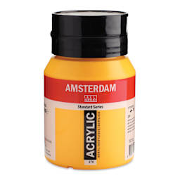 Amsterdam Standard Series Acrylic - Azo Yellow Deep, 500 ml bottle