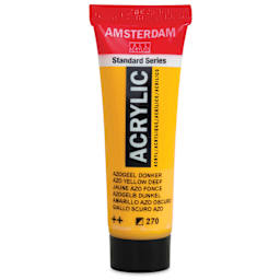 Amsterdam Standard Series Acrylic - Azo Yellow Deep, 20 ml Tube