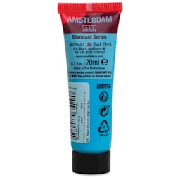 Amsterdam Standard Series Acrylic - Brilliant Blue, 20 ml Tube back