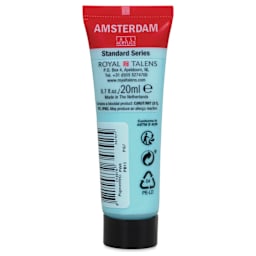 Amsterdam Standard Series Acrylic - Sky Blue Light, 20 ml Tube back