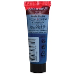 Amsterdam Standard Series Acrylic - Phthalo Blue, 20 ml Tube back