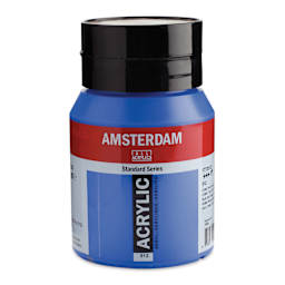 Amsterdam Standard Series Acrylic - Cobalt Blue Ultramarine, 500 ml bottle