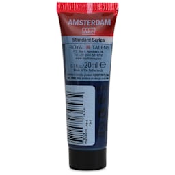 Amsterdam Standard Series Acrylic - Prussian Blue, 20 ml Tube back
