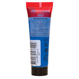 Amsterdam Standard Series Acrylic - Metallic Blue, 20 ml Tube back