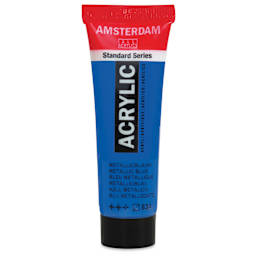 Amsterdam Standard Series Acrylic - Metallic Blue, 20 ml Tube