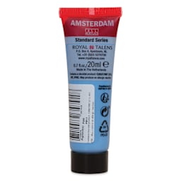 Amsterdam Standard Series Acrylic - King's Blue, 20 ml Tube back
