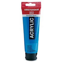 Amsterdam Standard Series Acrylic - Primary Cyan, 120 ml, Tube
