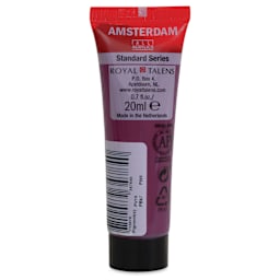 Amsterdam Standard Series Acrylic - Caput Mortuum Violet, 20 ml Tube back
