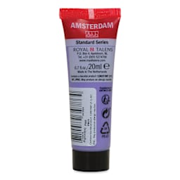 Amsterdam Standard Series Acrylic - Ultramarine Violet Light, 20 ml Tube back