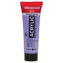 Amsterdam Standard Series Acrylic - Ultramarine Violet Light, 20 ml Tube