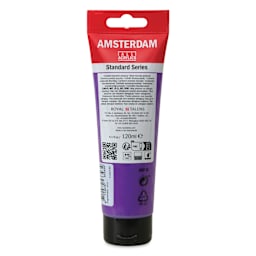 Amsterdam - Metallic Violet, 120 ml tube, back