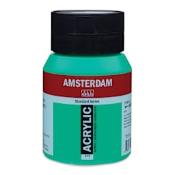 Amsterdam Standard Series Acrylic - Emerald Green, 500 ml bottle