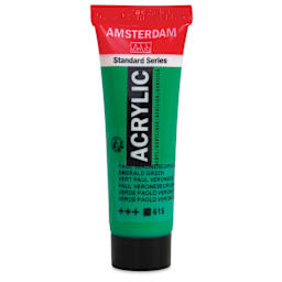 Amsterdam Standard Series Acrylic - Emerald Green, 20 ml Tube