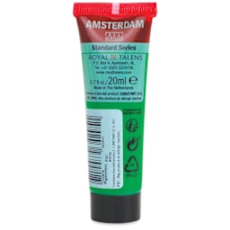 Amsterdam Standard Series Acrylic - Permanent Green Light, 20 ml Tube back
