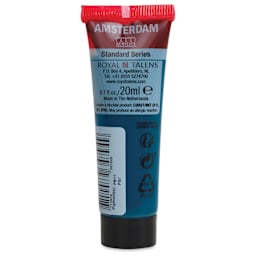 Amsterdam Standard Series Acrylic - Greenish Blue, 20 ml Tube back