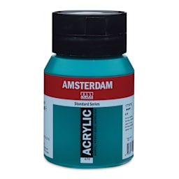 Amsterdam Standard Series Acrylic - Phthalo Green, 500 ml bottle
